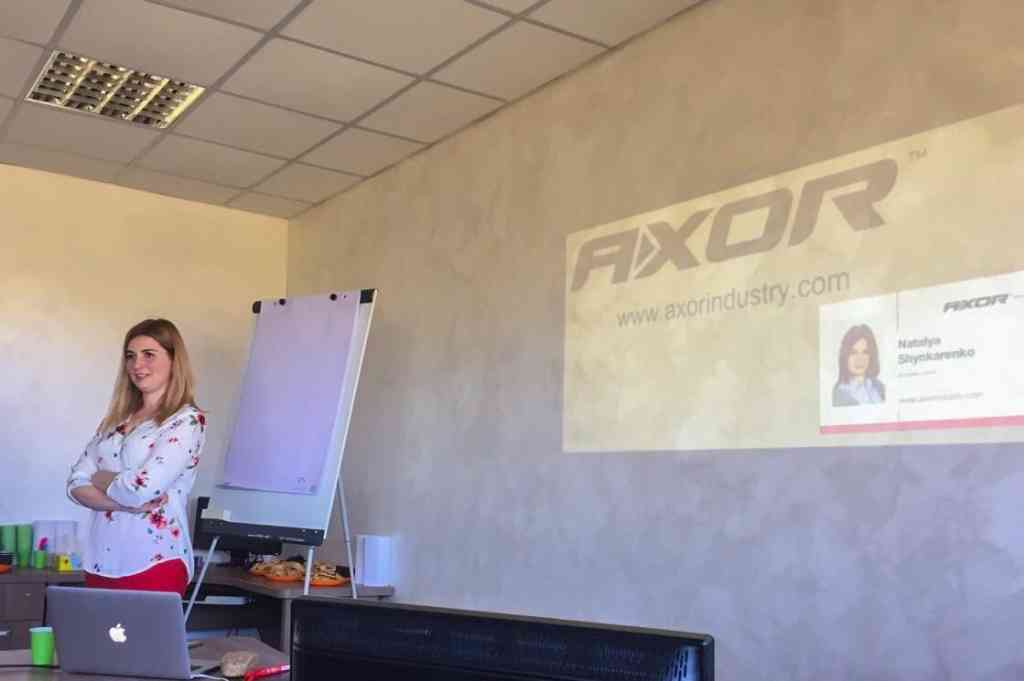 AXOR провел обучающий тренинг для компании «Орбита» в Беларуси