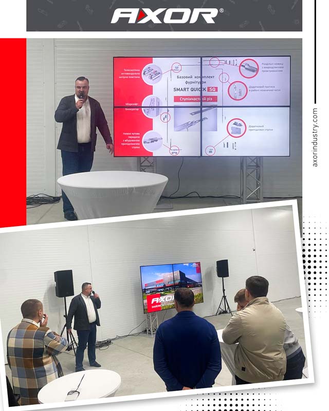 AXOR на открытии салона «Вікна Стиль»: новые решения – новый уровень комфорта