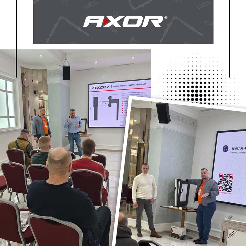 AXOR у Вінниці: презентація новинок для партнерів та забудовників