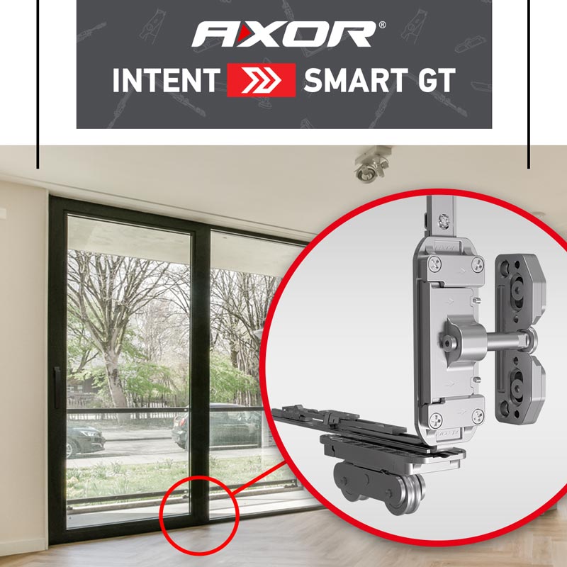 Раздвижные системы нового поколения: AXOR Intent Smart GT — украинская фурнитура, удивляющая простотой