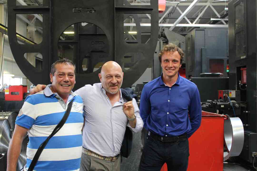 Представители оконных компаний из Италии посетили завод AXOR