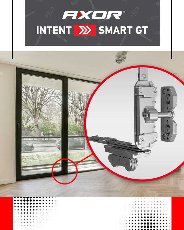 Раздвижные системы нового поколения: AXOR Intent Smart GT — украинская фурнитура, удивляющая простотой