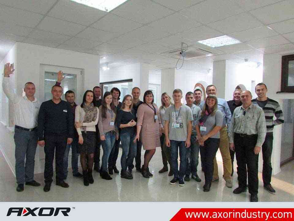 AXOR INDUSTRY  принял участие в цикле тренингов в Ровно