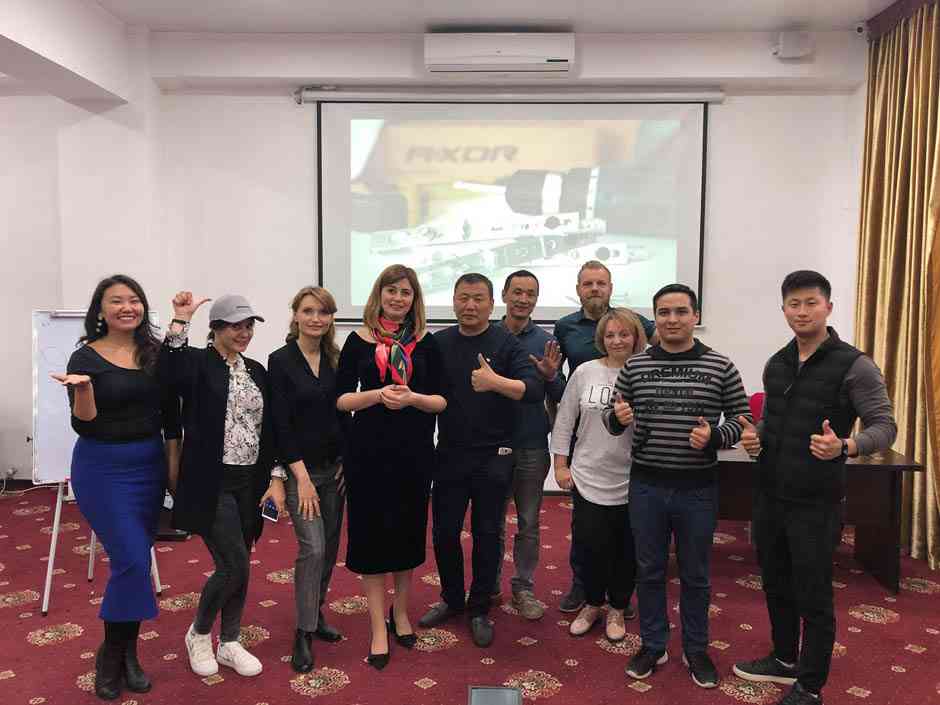 Цикл тренінгів від AXOR в Казахстані зібрав безліч позитивних відгуків