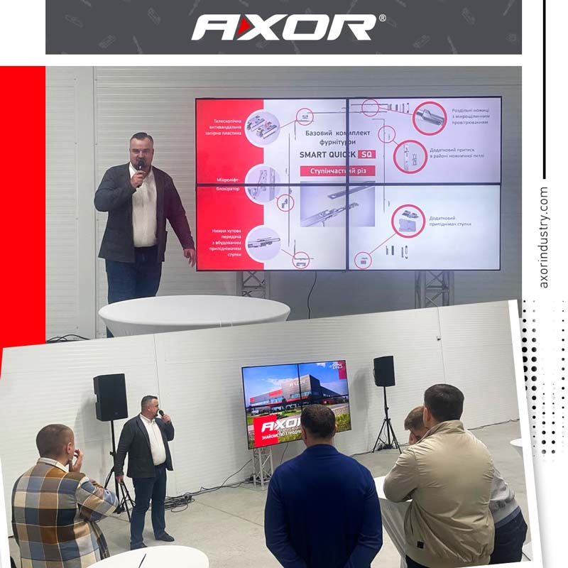 AXOR на открытии салона «Вікна Стиль»: новые решения – новый уровень комфорта