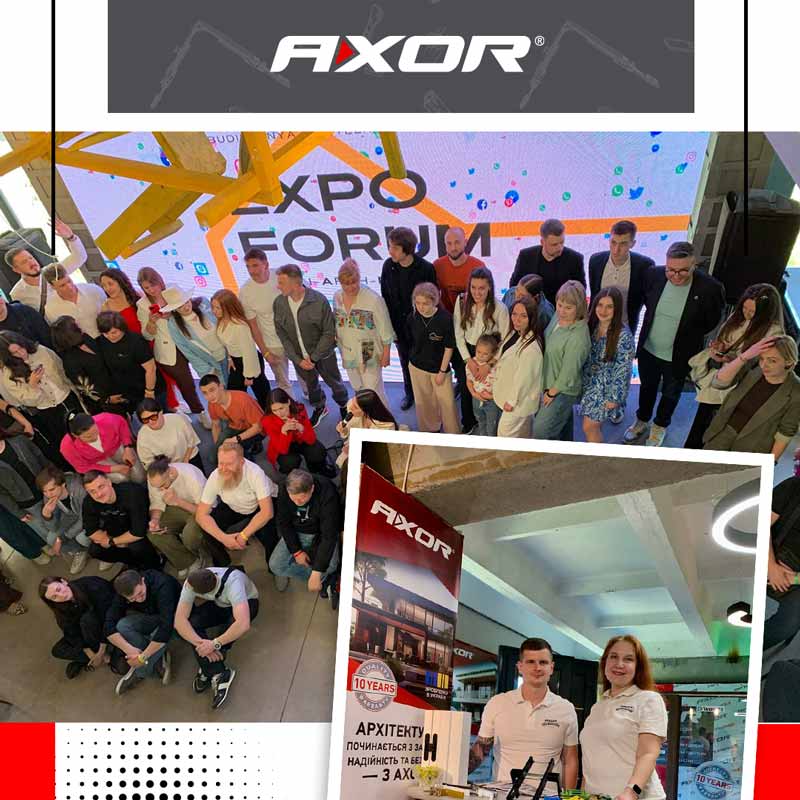 AXOR на EXPO-FORUM: Urban-Arch-Bud-Design у Дніпрі